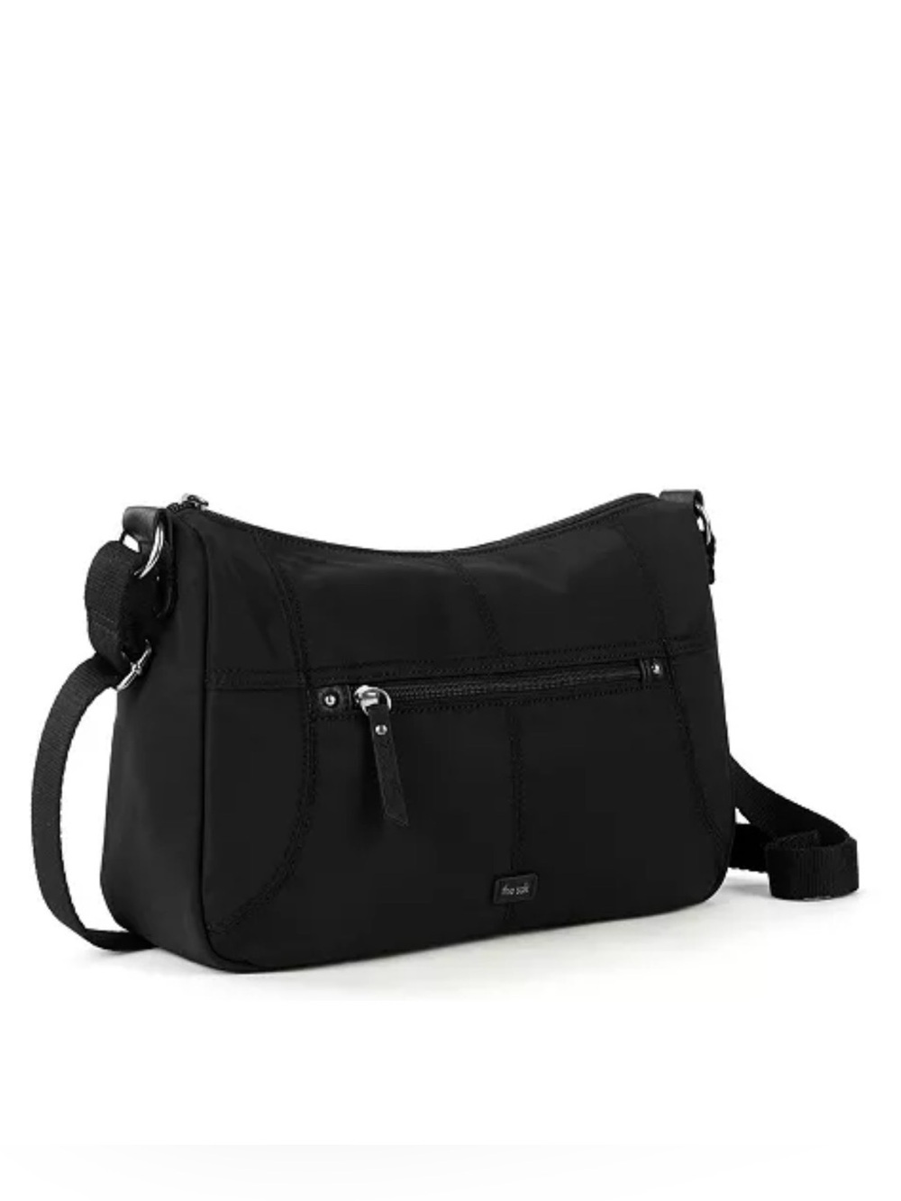 THE SAK Esperato Nylon Hobo Crossbody Bag NEW never used black purse travel
